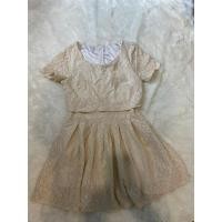 ราคา มินิเดรสสั้น สีเหลือง แขนสั้น (22543761001)