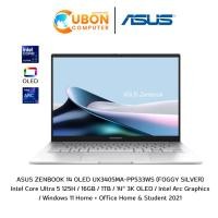 ราคา Asus Zenbook 14 OLED UX3405MA-PP533WS NOTEBOOK Intel Ultra 5 125H / 16GB / 1TB / WIN11 + OFFICE ประกันศูนย์ 3 ปี (24470315895)