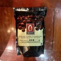ราคา ดาร์กช็อกโกแลต คอมพาวด์ ทิวลิป / TULIP Intense Dark Compound (Coin) 1Kg ❤️ (5893125037)