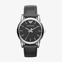 ราคา Emporio Armani นาฬิกาข้อมือผู้ชาย Classic Black Dial Black รุ่น AR1693 (4035957299)