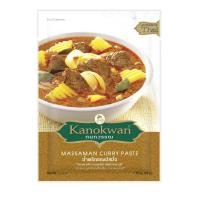 ราคา น้ำพริกแกงมัสมั่น กนกวรรณ 50 กรัม Massaman curry paste 50 g (Kanokwan) (2272635009)