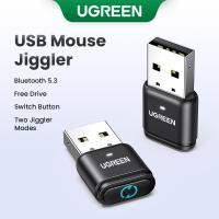 ราคา Ugreen Bluetooth 5.3 USB Mouse Jiggler สองโหมด Jiggler อะแดปเตอร์บลูทูธเข้ากันได้กับระบบ Windows 7/8.1/10/11 และ Mac OS (27160043768)