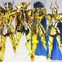 ราคา In Stock S Model Saint Seiya Myth Cloth EX Sagittarius Aiolos/Capricorn Shura/Gemini Saga/ Libra Dohko Action Figure bri (28920457209)