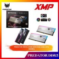 ราคา Acer PREDATOR VESTA II RGB DDR5 RAM 32GB (16*2) 6000MHz (สีดํา/เงิน) (25864786360)