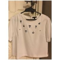 ราคา ส่งฟรี ESPADA White Short Sleeve (3125535635)