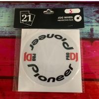 ราคา สีโปร่งใสลาย pioneer dj Size " S " สติกเกอร์ 1 ชุดมี 2 ชิ้น Skin jog สำหรับ XDJ RR DDJ SB,SB2,SB3 (25138424836)