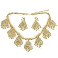 ราคา ชุดไทยสร้อยชุดต่างหู สร้อยคอ เพชรโบราณคลิปต่างหู (6619083859)