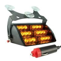 ราคา ไฟไซเรนติดกระจกรถยนต์ LED 12V สีเหลือง ปรับไฟกระพริบได้ 4 แบบ (1287356156)