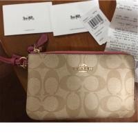 ราคา New Coach คล้องมือ 2zips sizeS (2805805940)