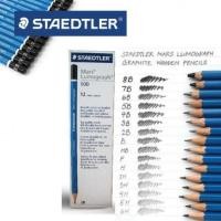 ราคา ดินสอเขียนแบบ ดินสอแรเงา ดินสอไม้ Staedtler Lumograph มีหลายเบอร์ (1กล่อง=12แท่ง) (5540082683)