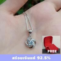 ราคา พร้อมส่ง S925 สร้อยเงินแท้ พร้อมจี้เพชร รหัส SV012 #เงินแท้ #สร้อย #จี้เพชร #S925 #สร้อยคอ #สร้อยเงินแท้ #จี้ (2289576554)