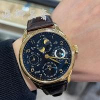ราคา Iwc IWC IWC โปรตุเกส ปฏิทิน Perpetual 18K สีโรสโกลด์ นาฬิกากลไกอัตโนมัติ สําหรับผู้ชาย IW502119 (25681980411)