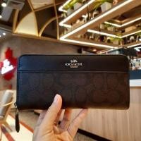 ราคา กระเป๋าสตางค์ ใบยาว Coach แท้ สีน้ำตาล ดำ สวยหรู ดูดี ผู้หญิง กระเป๋าเงิน (7585714927)