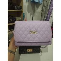 ราคา กระเป๋าแฟชั่นมือ2 สีม่วงพาสเทล (6971099858)