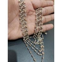 ราคา 9kสร้อยคอทองแท้อิตาลี2สี (26914299182)