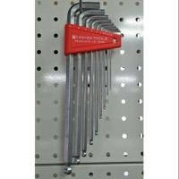 ราคา SWISS TOOLS ประแจแอลหัวบอล9 ตัวชุด PB-212-LH-10 ตัวยาว***ของแท้100เปอร์เซนต์*** (4031740398)