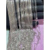 ราคา 9Kสร้อยคอทองคำขาวลายกล่องทองแท้อิตาลี (26972107119)