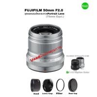 ราคา FUJIFILM 50mm สุดยอดเลนส์ฟิก พรอตเทรต ถ่ายภาพบุคคลสวย FUJINON XF50mm F2 R WR Prime Lens Portrait Usedมือสองคุณภาพประกัน (24442039748)