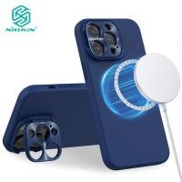 ราคา Nillkin เลนส์ ปีก แม่เหล็ก เคส สําหรับ iPhone 14 Pro Max เคส ป้องกันกล้อง ซ่อนได้ พับ ที่วางโทรศัพท์ กันกระแทก เคส (23017870925)
