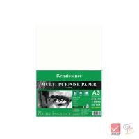 ราคา Renaissance กระดาษวาดเขียน ชนิดเรียบ A3 200G จำนวน 50 แผ่น (24941252595)