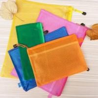 ราคา กระเป๋า ใส่เอกสาร สำนักงาน PVC ใส 2 ชั้นขนาด A4 / A5 / A6 / B5#A070 (7161674638)