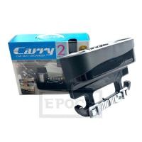 ราคา ที่วางแก้ว วางแก้วในรถยนตร์ - Leomax: Carry สีดำ แถมฟรีตะขอแขวน สามารถใช้งานได้ 2 แบบ เสียบข้างเบาะ และ แขวนด้านหลังเบาะ (17507057749)