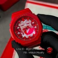 ราคา G-SHOCK Ga-2100 Customized The Reds Liverpool (25239534965)