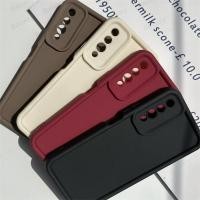 ราคา สําหรับ Wiko T50 W-P861-01 W-P861-02 พร้อมวงเล็บ Soft TPU สีสัน Matte Border ป้องกันเลนส์ (28162714434)