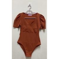 ราคา เสื้อบอดีสูท เสื้อแฟชั่น สีส้ม (16867330024)