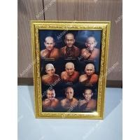 ราคา ✅กรอบรูป​กระจก​พระ​อาจารย์​เกจิ​ดัง​(ทองวาว (5092945669)