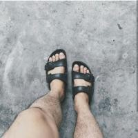 ราคา ส่งฟรีKerryรองเท้าแตะ ทรง Birkenstock (80925596)