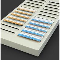 ราคา Random color แผงเสียบบัตร แผงเสียบบัตรตอก 50 ช่อง OFFICE PLUS สีครีม สำหรับ บัตรตอกเวลา เครื่องตอกบัตร (24207851969)