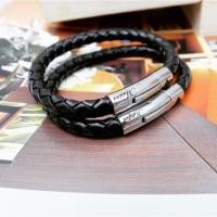 ราคา ข้อมือหนังแท้ สลักชื่อฟรี (962068034)