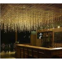 ราคา ไฟม่าน คริสตัล วิบวับ สวยมาก LED ไฟน้ำตกled ไฟปีใหม่ ไฟหยดน้ำ ไฟม่านน้ำแข็ง ชื้อเยอะมีราคาส่ง ราคาขายถูก ราคาคลองถม (7209646058)