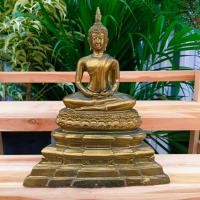 ราคา [sumpati]พระพุทธสิหิงค์ พระที่นั่งพุทไธศวรรย์ หน้าตัก 5 นิ้ว สีทองโบราณ พระพุทธรูปคู่บ้านคู่เมืองศักดิ์สิทธิ์ยิ่งนัก (22533932390)