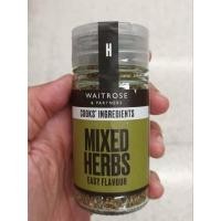 ราคา Waitrose Mix Herbs 11.5 g.เครื่องเทศรวม 11.5กรัม (28669029194)