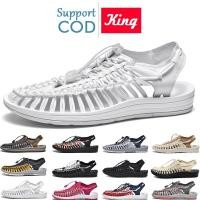 ราคา king【ถูกที่สุด】 รองเท้ารัดส้น ชาย หญิง เชือกถักสาน รองเท้าเดินป่า Keen Size 35-44 (27000461644)
