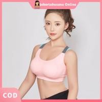 ราคา ชุดกีฬาผู้หญิง Fitness Sport bra beauty back vest gym genie bra ไร้ตะเข็บ (27611832527)