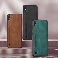 ราคา เคสแบบด้านสําหรับ Samsung Galaxy A10 เคสโทรศัพท์ปลอกหนังหรูหรา (26460403692)