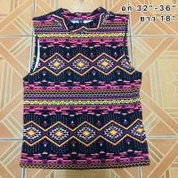 ราคา เสื้อแขนกูด(h&m) มือสอง (4945941076)