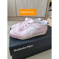ราคา Onitsuka Tiger แท้100% Used like new รองเท้าเด็กผู้หญิงสีชมพู (25509951535)