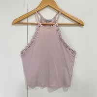 ราคา ส่งต่อ เสื้อสายเดี่ยวครอป แบรนด์ charlotte russe size xs (อก30-34") (27129300975)