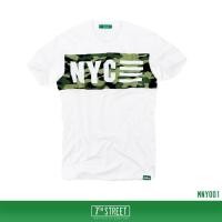 ราคา เสื้อยืด 7th street รุ่น NYC สกรีนทหารบก (ขาว, ดำ) (92530357)
