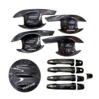 ราคา เบ้ารองมือเปิด+ครอบมือจับ+ฝาถัง TRITON ไทรทันปี 2004-2014 4ประตู ลายเคฟล่า (6838039470)
