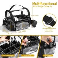 ราคา {จัดส่งตลอด 24 ชั่วโมง}กระเป๋าเป้สะพายหลัง PVC แบบใส กันน้ําความจุขนาดใหญ่ กระเป๋าใส่เครื่องสําอางค์/กระเป๋าเครื่องสําอา (16995382525)