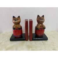 ราคา ฉากกั้นหนังสือไม้สัก#ที่คั่นหนังสือ (27774860378)