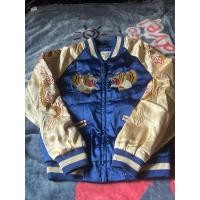 ราคา sukajan มือสอง sukajan jacket เสื้อผ้างานปักสุกาจัน ญี่ปุ่น ปักลายเสือ (28222303090)