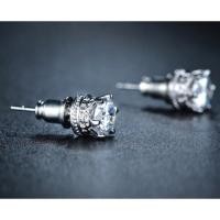 ราคา ต่างหูเพชรสวิสเม็ดเดี่ยว 0.75 CARAT ขนาด 6 mm. (70100080)