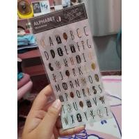 ราคา สติ๊กเกอร์ลายตัวอักษรภาษาอังกฤษ (20212173410)
