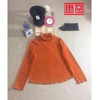 ราคา เสื้อคอเต่าแบรนด์ uniqlo (1482479372)